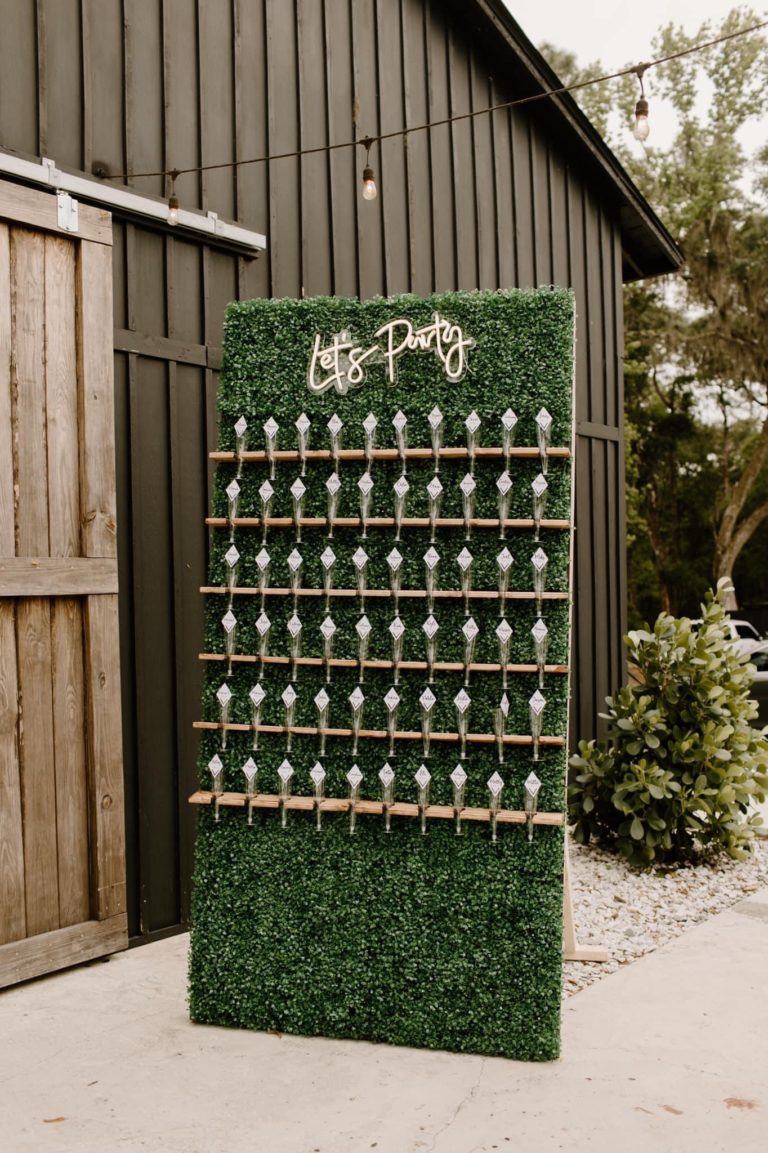 Champagne Wall Traditions Rentals