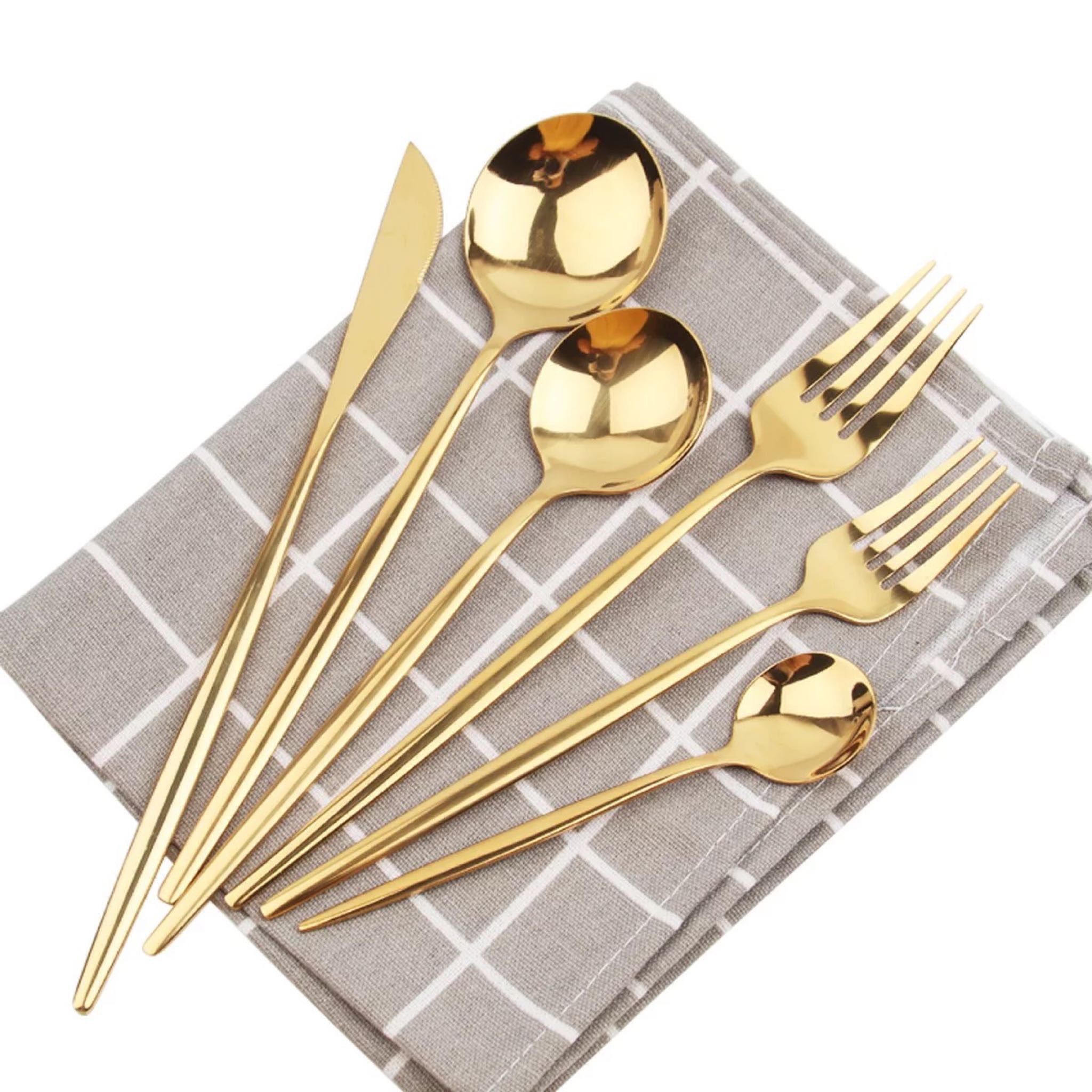 Gold Flatware Traditions Rentals